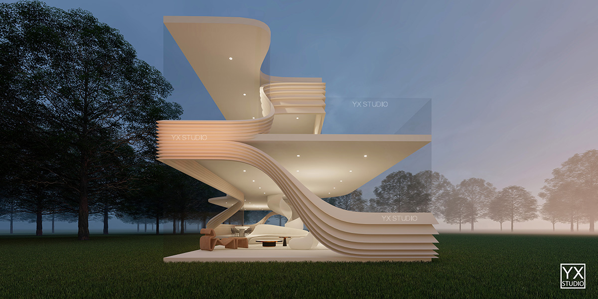 Architectural Concept Design View 3